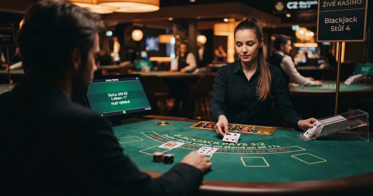 Live blackjack pro české hráče – pravidla, operátoři a strategie