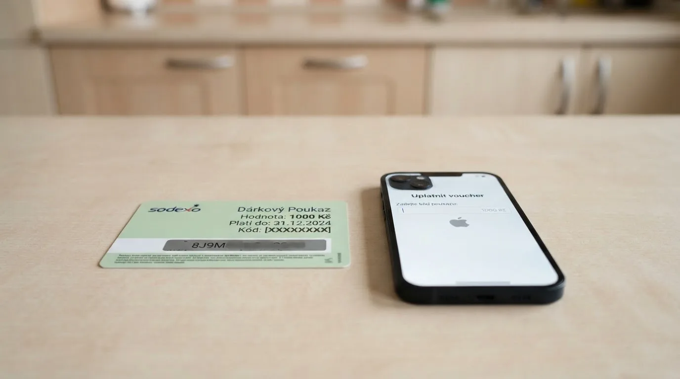 Paysafecard voucher a mobilní telefon s otevřenou platební stránkou kasina