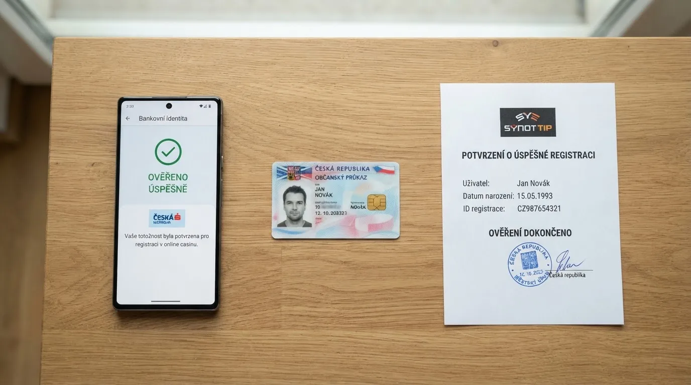 Srovnání obrazovek tří ověřovacích metod — mobil s Bank ID aplikací, občanský průkaz s čipem a formulář CZECH POINT