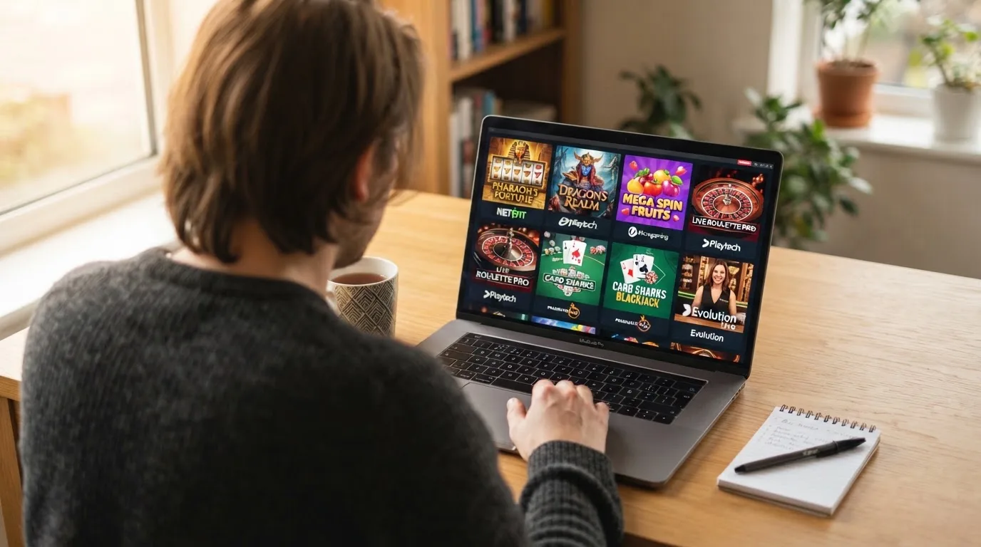 Srovnávací tabulka deseti vývojářů — od domácích studií jako SYNOT a Apollo po globální giganty jako Pragmatic Play a Evolution